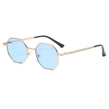 Load image into Gallery viewer, Polygon Metal Sunglasses Vintage
