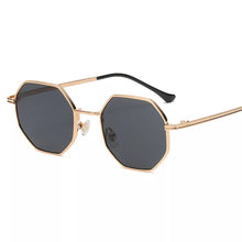 Load image into Gallery viewer, Polygon Metal Sunglasses Vintage
