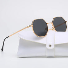 Load image into Gallery viewer, Polygon Metal Sunglasses Vintage
