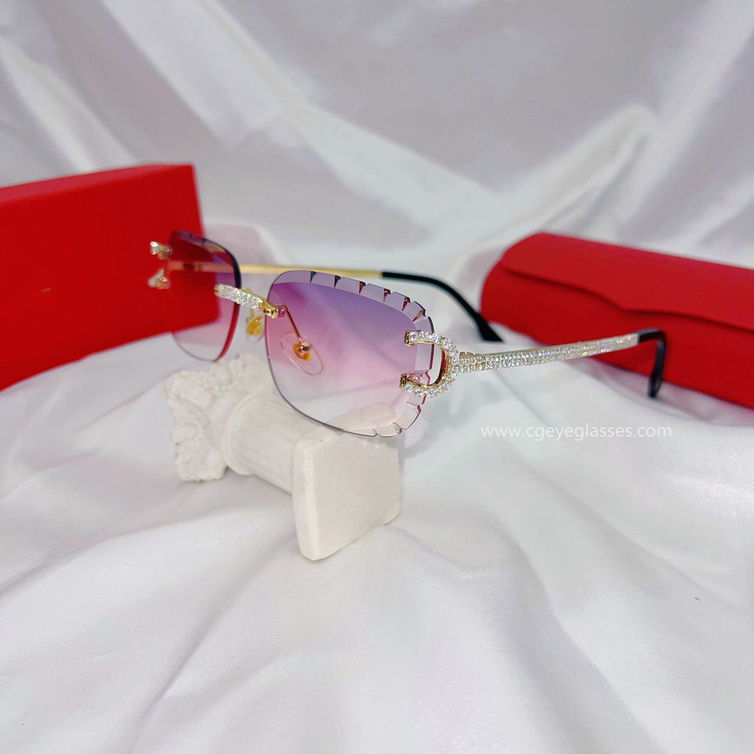 Diamond Rhinestones Sunglasses