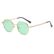 Load image into Gallery viewer, Polygon Metal Sunglasses Vintage
