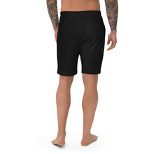 Load image into Gallery viewer, Embroidered🧵 Green &amp; Black fleece shorts
