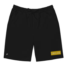 Load image into Gallery viewer, Embroidered🧵 Gold &amp; White fleece shorts
