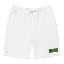 Load image into Gallery viewer, Embroidered🧵 Green &amp; Black fleece shorts

