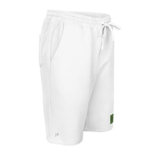Load image into Gallery viewer, Embroidered🧵 Green &amp; Black fleece shorts
