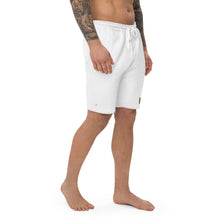 Load image into Gallery viewer, Embroidered🧵 Green &amp; Black fleece shorts
