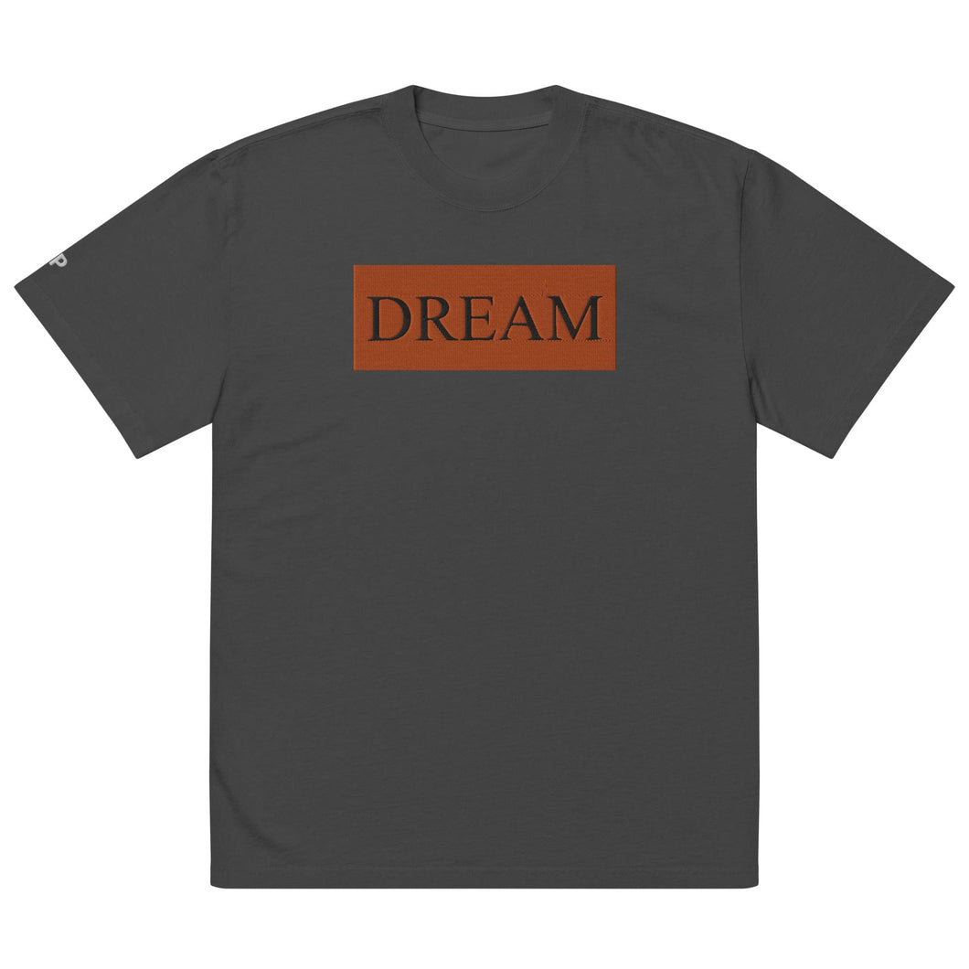 Embroidered🧵 Orange & Black Shirt