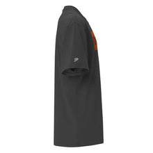 Load image into Gallery viewer, Embroidered🧵 Orange &amp; Black Shirt
