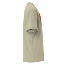 Load image into Gallery viewer, Embroidered🧵 Orange &amp; White Shirt
