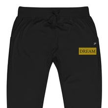 Load image into Gallery viewer, Gold &amp; Black Unisex fleece sweatpants
