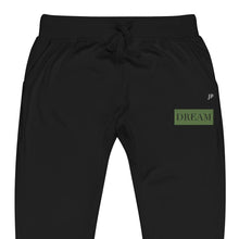 Load image into Gallery viewer, Green &amp; Black Unisex fleece sweatpants

