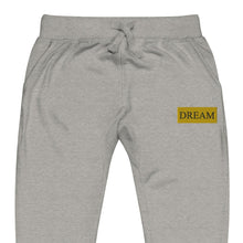 Load image into Gallery viewer, Gold &amp; Black Unisex fleece sweatpants
