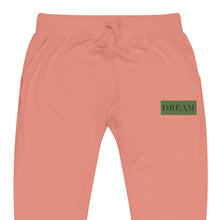 Load image into Gallery viewer, Green &amp; Black Unisex fleece sweatpants
