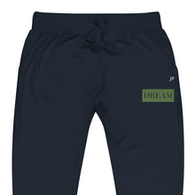 Load image into Gallery viewer, Green &amp; Black Unisex fleece sweatpants
