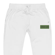 Load image into Gallery viewer, Green &amp; Black Unisex fleece sweatpants

